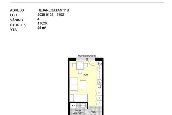 Hejaregatan 7, Växjö, Växjö