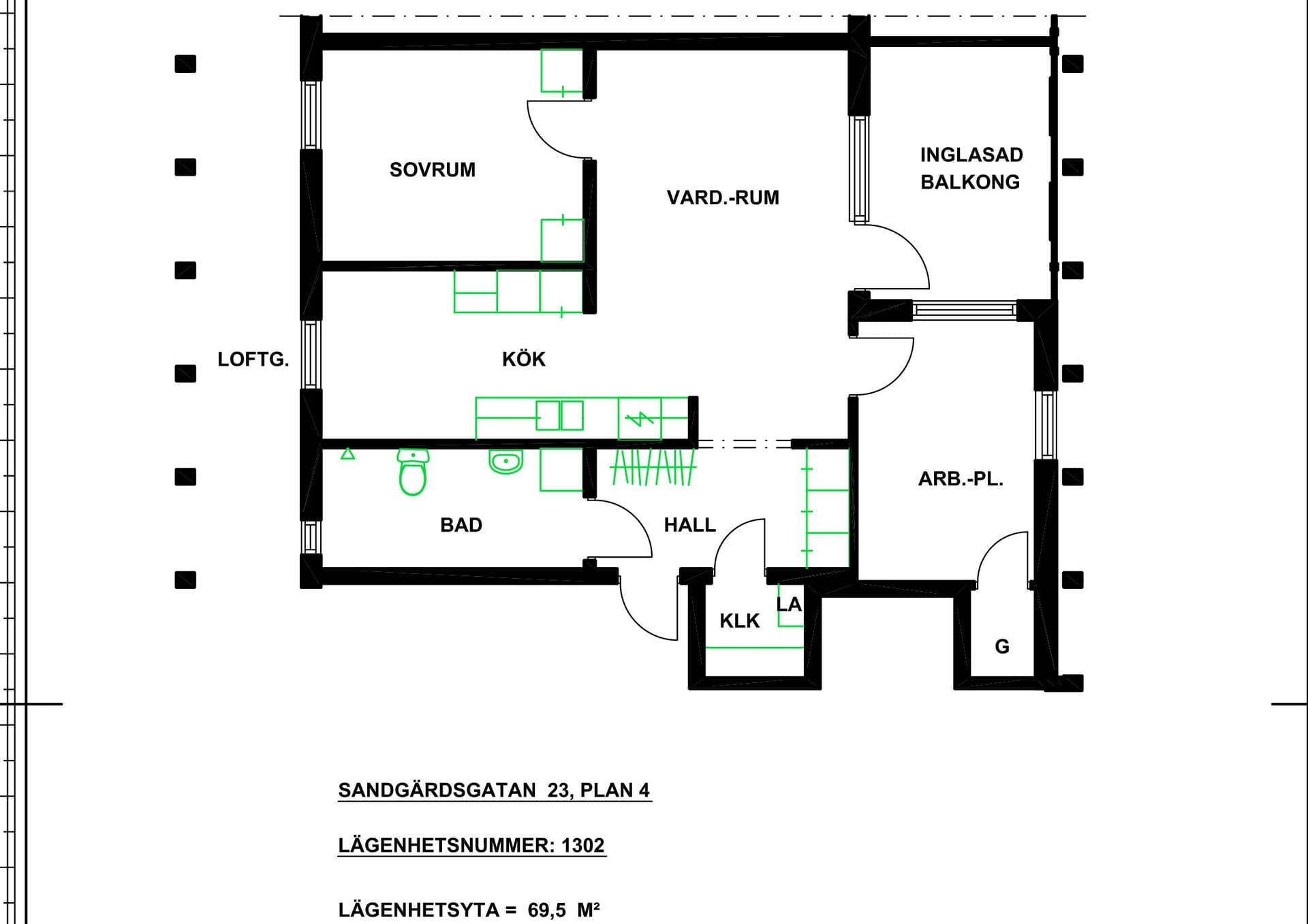 Sandgärdsgatan 23, Växjö