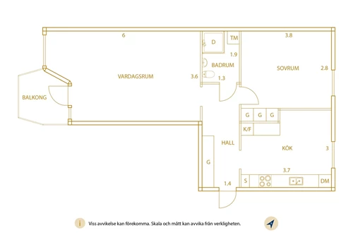 Kaflegatan, Trollhättan
